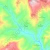 Mapa topográfico Paya, altitud, relieve