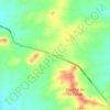 Mapa topográfico Guamachito, altitud, relieve