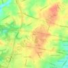 Mapa topográfico Ebright, altitud, relieve