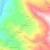 Mapa topográfico Uchubamba, altitud, relieve