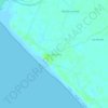 Mapa topográfico La Bocana, altitud, relieve