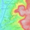 Mapa topográfico Röthardt, altitud, relieve