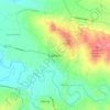 Mapa topográfico Esperanza, altitud, relieve