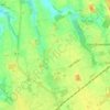 Mapa topográfico Bünte, altitud, relieve