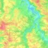 Mapa topográfico Nauterot, altitud, relieve