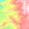 Mapa topográfico Chepen, altitud, relieve