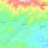 Mapa topográfico Esquías, altitud, relieve