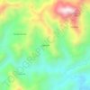 Mapa topográfico Laguneta, altitud, relieve
