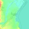 Mapa topográfico Gull Bay, altitud, relieve