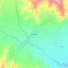 Mapa topográfico Rumihuasi, altitud, relieve