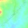 Mapa topográfico Makuyu, altitud, relieve