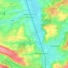 Mapa topográfico Appensee, altitud, relieve