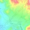Mapa topográfico Llano de Vilches, altitud, relieve