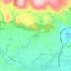 Mapa topográfico Fresno del Río, altitud, relieve