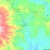 Mapa topográfico Yoloaiquín, altitud, relieve