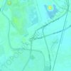 Mapa topográfico الحاج ابراهيم فزع, altitud, relieve