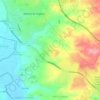 Mapa topográfico Los Vientos, altitud, relieve