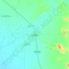 Mapa topográfico Navojoa, altitud, relieve