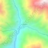 Mapa topográfico Chhokangparo, altitud, relieve