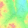Mapa topográfico Chihuahua, altitud, relieve