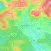 Mapa topográfico Kleinaspach, altitud, relieve