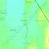 Mapa topográfico La Zanja, altitud, relieve