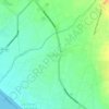Mapa topográfico Curva de Sun, altitud, relieve