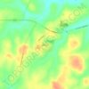 Mapa topográfico Jabiru, altitud, relieve