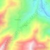 Mapa topográfico Compin, altitud, relieve
