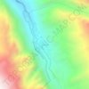 Mapa topográfico Saladillo, altitud, relieve