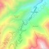 Mapa topográfico La Venta, altitud, relieve