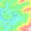 Mapa topográfico Quezaltepeque, altitud, relieve
