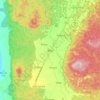 Mapa topográfico Bilar, altitud, relieve