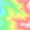 Mapa topográfico Uchuy, altitud, relieve