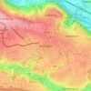 Mapa topográfico Nellingen, altitud, relieve