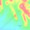 Mapa topográfico Mapimi, altitud, relieve