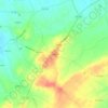 Mapa topográfico Lemede, altitud, relieve