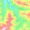 Mapa topográfico Pucara, altitud, relieve