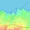 Mapa topográfico A Gabieira, altitud, relieve