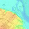 Mapa topográfico San Pedro, altitud, relieve