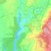 Mapa topográfico Damonde, altitud, relieve
