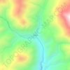 Mapa topográfico Lizoite, altitud, relieve