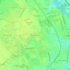 Mapa topográfico Woodstock Court, altitud, relieve