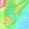 Mapa topográfico Puti, altitud, relieve
