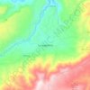 Mapa topográfico La Argentina, altitud, relieve