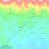 Mapa topográfico Sarela, altitud, relieve