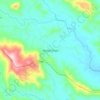 Mapa topográfico Mamá Tingó, altitud, relieve
