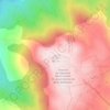 Mapa topográfico Iroite, altitud, relieve
