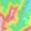 Mapa topográfico Irubelakaskoa, altitud, relieve