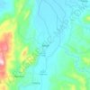 Mapa topográfico Bucay, altitud, relieve